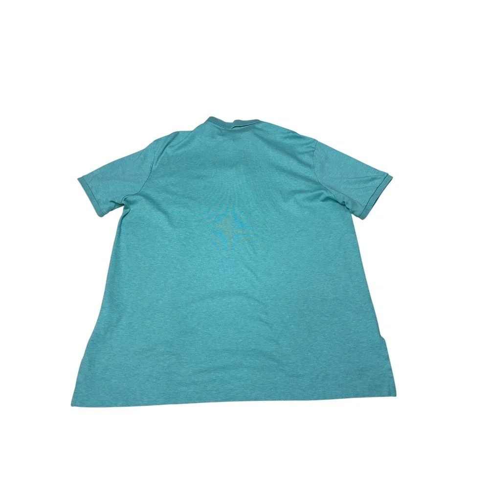 Polo Ralph Lauren Men XL TG Turquoise Heather Short Sleeve‎ Solftouch Polo Shirt